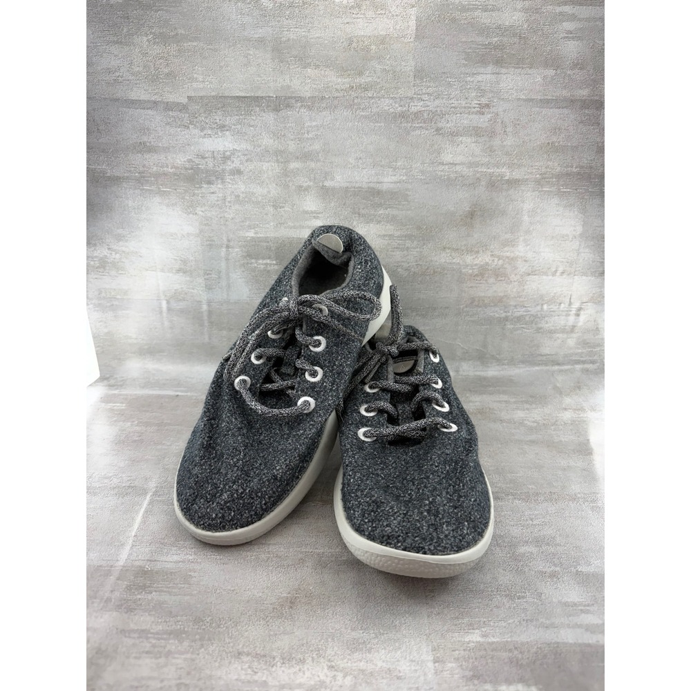 Allbirds Wool Runners Charcoal Grey Merino Wool Sneakers Women Sz 10 Low Top